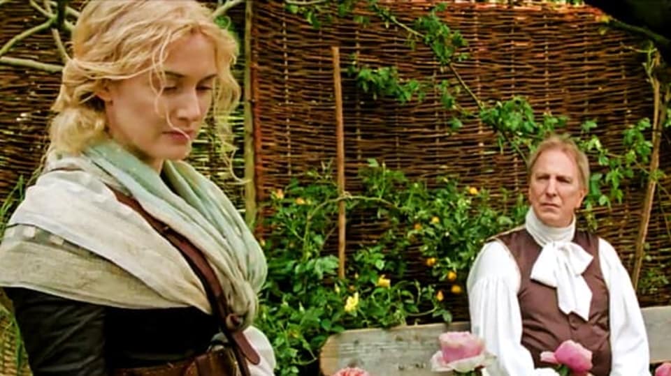 Alan Rickman a Kate Winslet